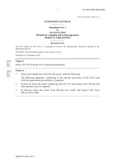 AS 1141.31:2015 Amd 1:2018