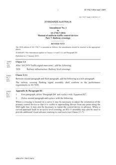 AS 1742.7:2016 Amd 1:2019