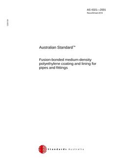 AS 4321-2001 AS 4321-2001