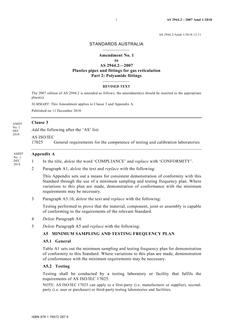 AS 2944.2-2007 Amd 1:2018 AS 2944.2-2007 Amd 1:2018