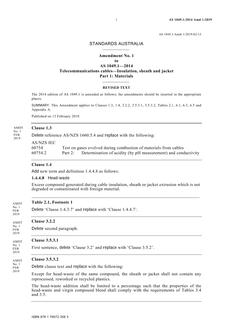 AS 1049.1:2014 Amd 1:2019 AS 1049.1:2014 Amd 1:2019