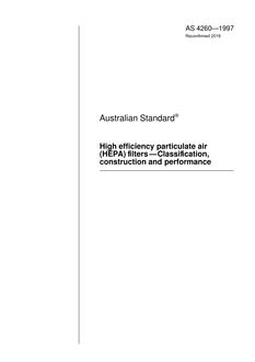 AS 4260-1997 AS 4260-1997