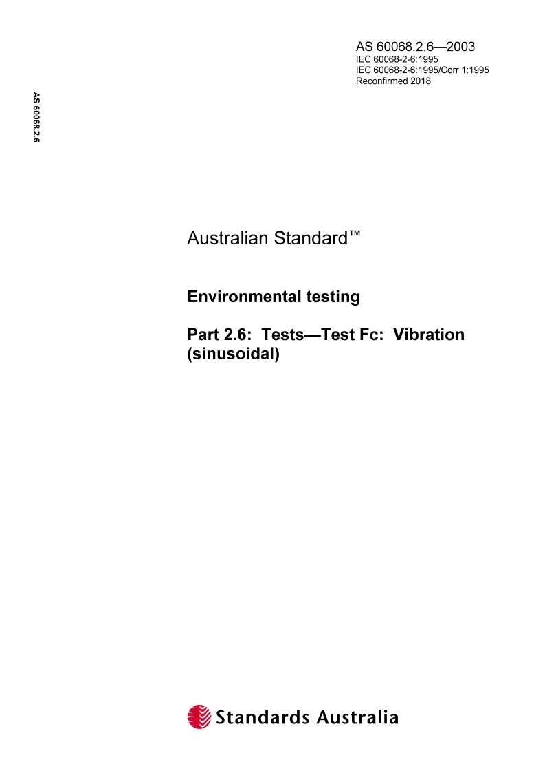 AS 60068.2.6-2003 AS 60068.2.6-2003