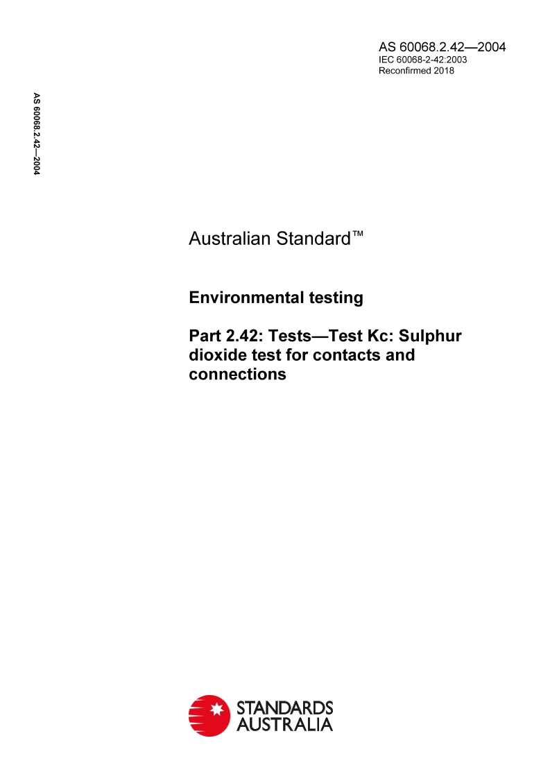 AS 60068.2.42-2004 AS 60068.2.42-2004