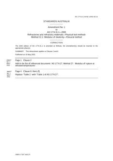 AS 1774.31.1-2000 AMDT 1