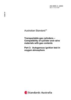 AS 4955.3-2003 AS 4955.3-2003
