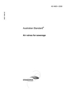 AS 4883-2008 AS 4883-2008