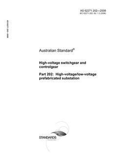 AS 62271.202-2008 AS 62271.202-2008