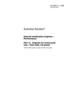 AS 4594.11-1999 AS 4594.11-1999