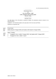 AS 1735.10(INT)-1998 AMDT 2