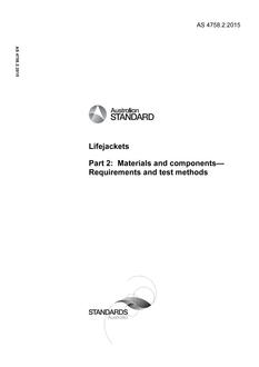 AS 4758.2:2015 AS 4758.2:2015