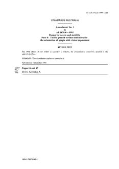 AS 1428.4-1992 AMDT 1