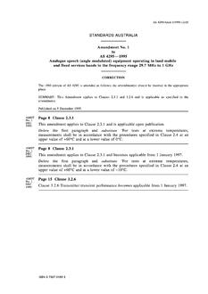 AS 4295-1995 AMDT 1 AS 4295-1995 AMDT 1