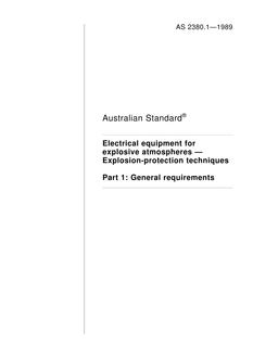 AS 2380.1-1989 AS 2380.1-1989