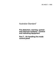 AS 4428.7-1999 AS 4428.7-1999