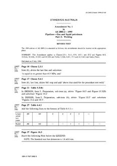 AS 2885.2-1995 AMDT 1 AS 2885.2-1995 AMDT 1