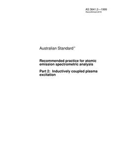 AS 3641.2-1999 AS 3641.2-1999