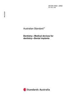 AS EN 1642-2002 AS EN 1642-2002