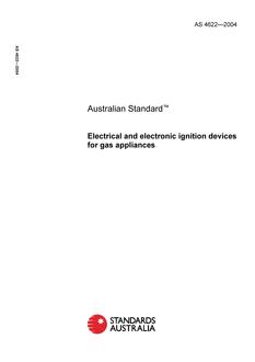 AS 4622-2004 AS 4622-2004