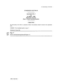 AS 1284.4-1994 AMDT 1 AS 1284.4-1994 AMDT 1