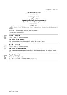 AS 4177.1-2004 AMDT 2 AS 4177.1-2004 AMDT 2