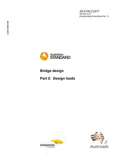 AS 5100.2:2017 AS 5100.2:2017