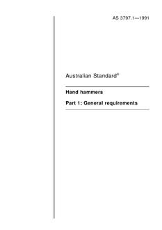 AS 3797.1-1991