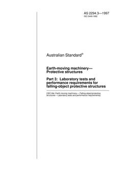 AS 2294.3-1997 AS 2294.3-1997