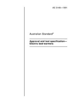 AS 3148-1991 AS 3148-1991