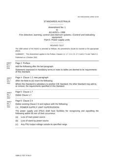 AS 4428.5-1998 AMDT 1 AS 4428.5-1998 AMDT 1