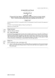 AS 2213.1-2001 AMDT 2