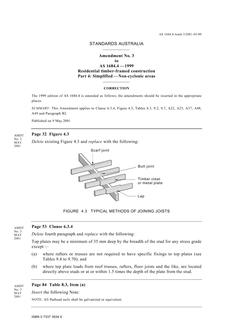 AS 1684.4-1999 AMDT 3