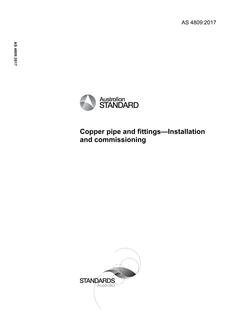 AS 4809:2017 AS 4809:2017