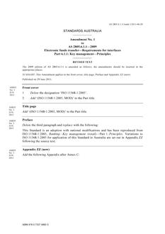 AS 2805.6.1.1-2009 AMDT 1