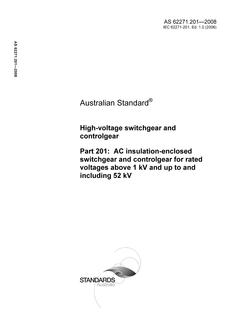 AS 62271.201-2008 AS 62271.201-2008