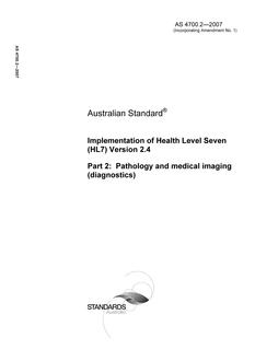 AS 4700.2-2007 AS 4700.2-2007