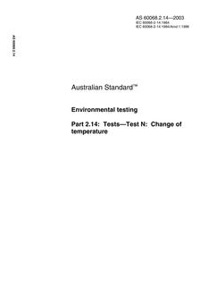 AS 60068.2.14-2003 AS 60068.2.14-2003