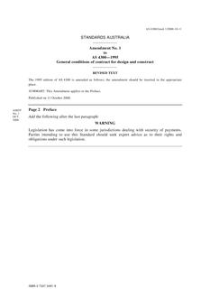 AS 4300-1995 AMDT 1 AS 4300-1995 AMDT 1