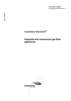 AS 3814-2009 AS 3814-2009