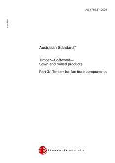AS 4785.3-2002 AS 4785.3-2002