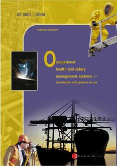 AS 4801-2000 AS 4801-2000