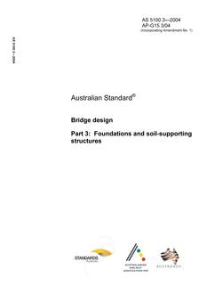 AS 5100.3-2004 AS 5100.3-2004