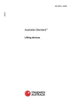 AS 4991-2004 AS 4991-2004