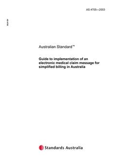 AS 4705-2003 AS 4705-2003