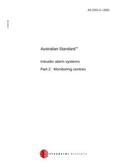 AS 2201.2-2001 AS 2201.2-2001