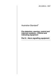 AS 4428.6-1997 AS 4428.6-1997