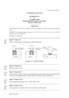 AS 1684.3-1999 AMDT 1