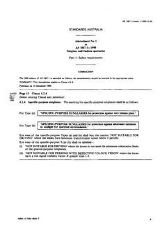 AS 1067.1-1990 AMDT 1 AS 1067.1-1990 AMDT 1