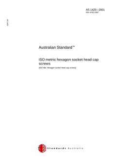 AS 1420-2001 AS 1420-2001