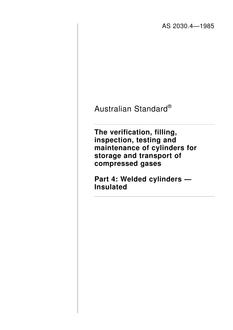 AS 2030.4-1985 AS 2030.4-1985